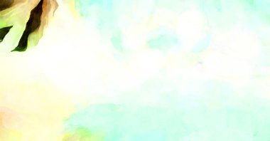 Soyut suluboya sanat eserleri. Fırça boyalı dijital resim. Renkli yaratıcı suluboya çizimi.