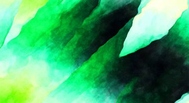 Soyut suluboya sanat eserleri. Fırça boyalı dijital resim. Renkli yaratıcı suluboya çizimi.