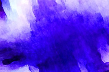 Soyut suluboya sanat eserleri. Fırça boyalı dijital resim. Renkli yaratıcı suluboya çizimi.