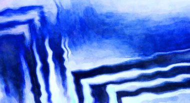 Soyut suluboya sanat eserleri. Fırça boyalı dijital resim. Renkli yaratıcı suluboya çizimi.