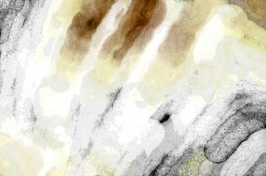 Soyut suluboya sanat eserleri. Fırça boyalı dijital resim. Renkli yaratıcı suluboya çizimi.