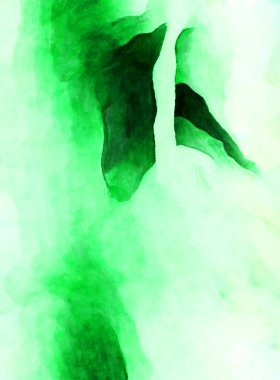 Soyut suluboya sanat eserleri. Fırça boyalı dijital resim. Renkli yaratıcı suluboya çizimi.