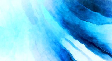 Soyut suluboya sanat eserleri. Fırça boyalı dijital resim. Renkli yaratıcı suluboya çizimi.