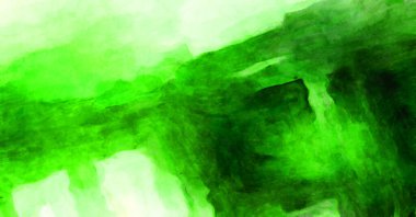 Soyut suluboya sanat eserleri. Fırça boyalı dijital resim. Renkli yaratıcı suluboya çizimi.