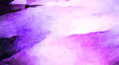 Soyut suluboya sanat eserleri. Fırça boyalı dijital resim. Renkli yaratıcı suluboya çizimi.