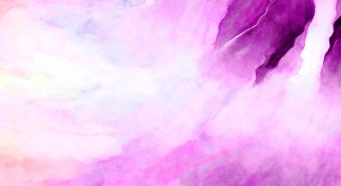 Soyut suluboya sanat eserleri. Fırça boyalı dijital resim. Renkli yaratıcı suluboya çizimi.