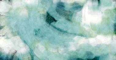 Soyut suluboya sanat eserleri. Fırça boyalı dijital resim. Renkli yaratıcı suluboya çizimi.