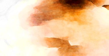 Soyut suluboya sanat eserleri. Fırça boyalı dijital resim. Renkli yaratıcı suluboya çizimi.