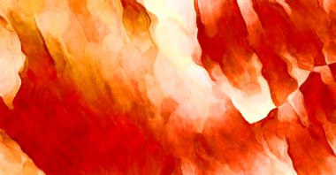 Soyut suluboya sanat eserleri. Fırça boyalı dijital resim. Renkli yaratıcı suluboya çizimi.