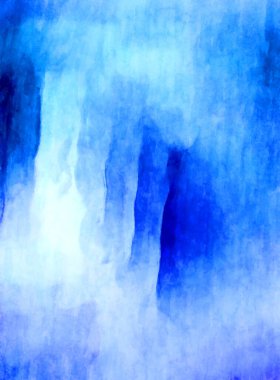 Soyut suluboya sanat eserleri. Fırça boyalı dijital resim. Renkli yaratıcı suluboya çizimi.