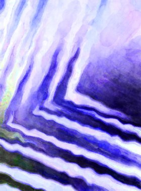 Soyut suluboya sanat eserleri. Fırça boyalı dijital resim. Renkli yaratıcı suluboya çizimi.