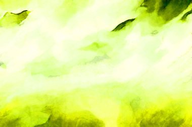 Soyut suluboya sanat eserleri. Fırça boyalı dijital resim. Renkli yaratıcı suluboya çizimi.