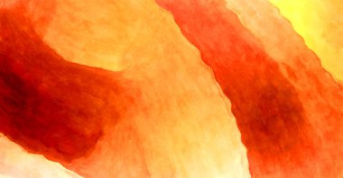 Soyut suluboya sanat eserleri. Fırça boyalı dijital resim. Renkli yaratıcı suluboya çizimi.