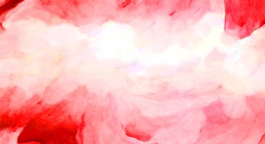 Soyut suluboya sanat eserleri. Fırça boyalı dijital resim. Renkli yaratıcı suluboya çizimi.