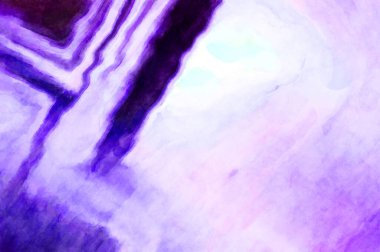 Soyut suluboya sanat eserleri. Fırça boyalı dijital resim. Renkli yaratıcı suluboya çizimi.