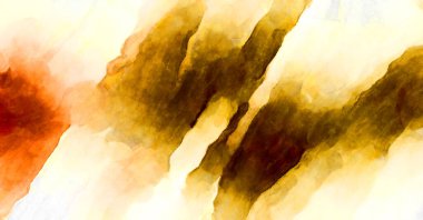 Soyut suluboya sanat eserleri. Fırça boyalı dijital resim. Renkli yaratıcı suluboya çizimi.