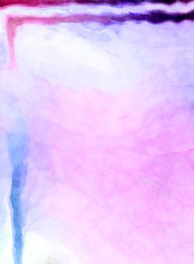 Soyut suluboya sanat eserleri. Fırça boyalı dijital resim. Renkli yaratıcı suluboya çizimi.