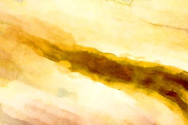 Soyut suluboya sanat eserleri. Fırça boyalı dijital resim. Renkli yaratıcı suluboya çizimi.