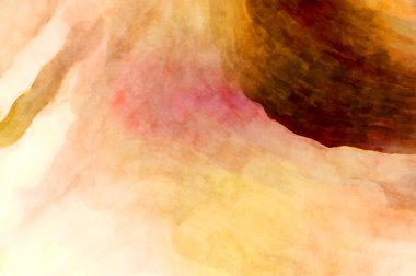 Soyut suluboya sanat eserleri. Fırça boyalı dijital resim. Renkli yaratıcı suluboya çizimi.