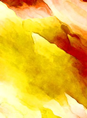 Soyut suluboya sanat eserleri. Fırça boyalı dijital resim. Renkli yaratıcı suluboya çizimi.