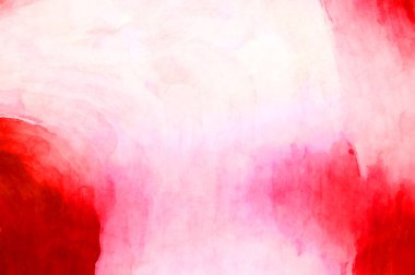 Soyut suluboya sanat eserleri. Fırça boyalı dijital resim. Renkli yaratıcı suluboya çizimi.