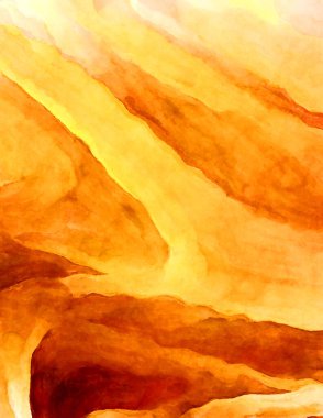 Soyut suluboya sanat eserleri. Fırça boyalı dijital resim. Renkli yaratıcı suluboya çizimi.