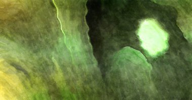 Soyut suluboya sanat eserleri. Fırça boyalı dijital resim. Renkli yaratıcı suluboya çizimi.