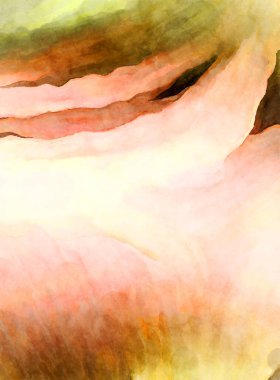 Soyut suluboya sanat eserleri. Fırça boyalı dijital resim. Renkli yaratıcı suluboya çizimi.