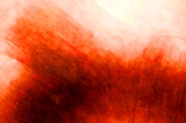 Soyut suluboya sanat eserleri. Fırça boyalı dijital resim. Renkli yaratıcı suluboya çizimi.