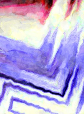 Soyut suluboya sanat eserleri. Fırça boyalı dijital resim. Renkli yaratıcı suluboya çizimi.