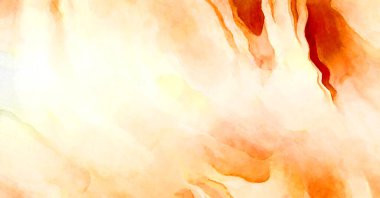 Soyut suluboya sanat eserleri. Fırça boyalı dijital resim. Renkli yaratıcı suluboya çizimi.