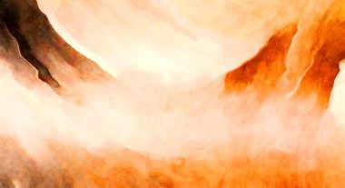 Soyut suluboya sanat eserleri. Fırça boyalı dijital resim. Renkli yaratıcı suluboya çizimi.