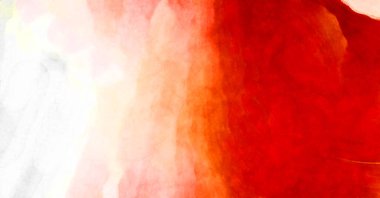 Soyut suluboya sanat eserleri. Fırça boyalı dijital resim. Renkli yaratıcı suluboya çizimi.