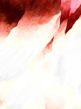 Soyut suluboya sanat eserleri. Fırça boyalı dijital resim. Renkli yaratıcı suluboya çizimi.