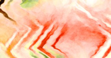 Soyut suluboya sanat eserleri. Fırça boyalı dijital resim. Renkli yaratıcı suluboya çizimi.