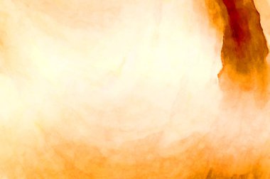 Soyut suluboya sanat eserleri. Fırça boyalı dijital resim. Renkli yaratıcı suluboya çizimi.