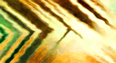 Soyut suluboya sanat eserleri. Fırça boyalı dijital resim. Renkli yaratıcı suluboya çizimi.