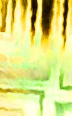 Soyut suluboya sanat eserleri. Fırça boyalı dijital resim. Renkli yaratıcı suluboya çizimi.