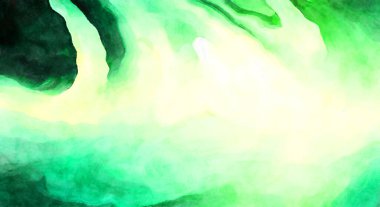 Soyut suluboya sanat eserleri. Fırça boyalı dijital resim. Renkli yaratıcı suluboya çizimi.