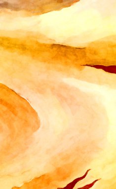 Soyut suluboya sanat eserleri. Fırça boyalı dijital resim. Renkli yaratıcı suluboya çizimi.