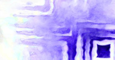 Soyut suluboya sanat eserleri. Fırça boyalı dijital resim. Renkli yaratıcı suluboya çizimi.