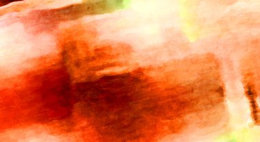 Soyut suluboya sanat eserleri. Fırça boyalı dijital resim. Renkli yaratıcı suluboya çizimi.