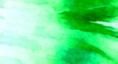 Soyut suluboya sanat eserleri. Fırça boyalı dijital resim. Renkli yaratıcı suluboya çizimi.