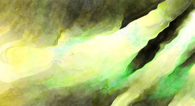 Soyut suluboya sanat eserleri. Fırça boyalı dijital resim. Renkli yaratıcı suluboya çizimi.