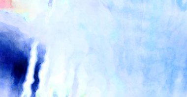 Soyut suluboya sanat eserleri. Fırça boyalı dijital resim. Renkli yaratıcı suluboya çizimi.