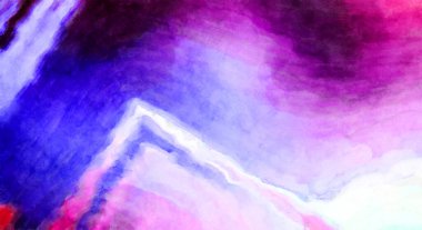 Soyut suluboya sanat eserleri. Fırça boyalı dijital resim. Renkli yaratıcı suluboya çizimi.