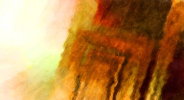 Soyut suluboya sanat eserleri. Fırça boyalı dijital resim. Renkli yaratıcı suluboya çizimi.