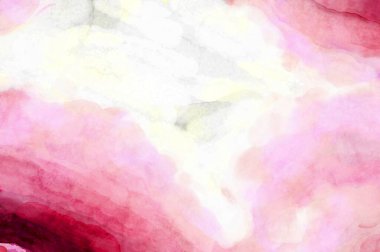 Soyut suluboya sanat eserleri. Fırça boyalı dijital resim. Renkli yaratıcı suluboya çizimi.