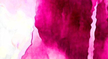 Soyut suluboya sanat eserleri. Fırça boyalı dijital resim. Renkli yaratıcı suluboya çizimi.