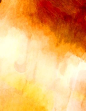 Soyut suluboya sanat eserleri. Fırça boyalı dijital resim. Renkli yaratıcı suluboya çizimi.